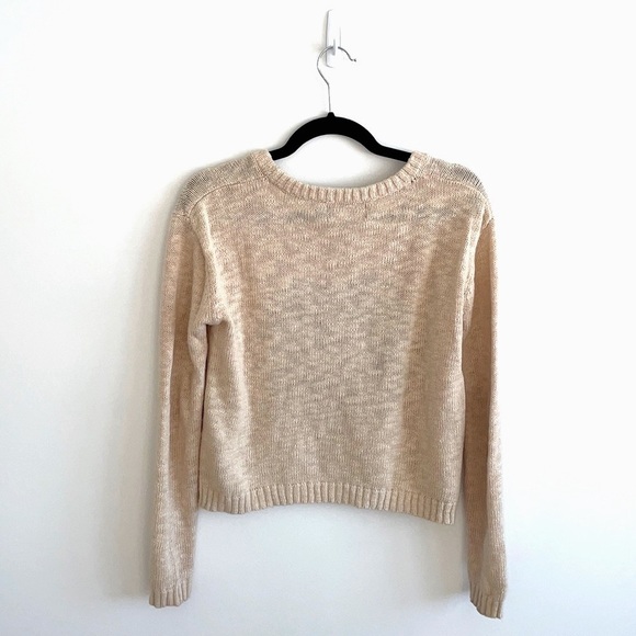 MINKPINK Pride of Place Beige Elephant Knit Sweater - Picture 7 of 10